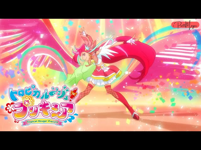 tropical rouge Precure opening in confusion in reversed