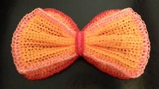 Rainbow loom Big Bow Tutorial