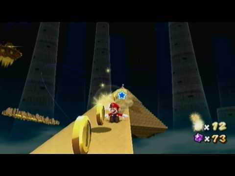 Super Mario Galaxy 2: [W5 - Slipsand Galaxy] - Squ...