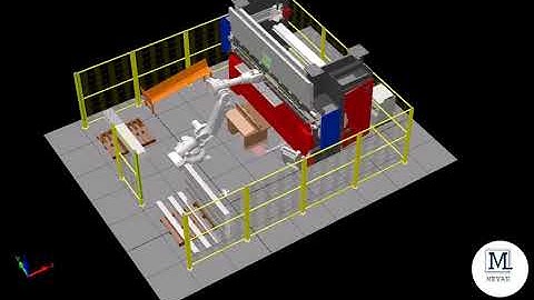 Robotics Press Brake Machine Tending Application