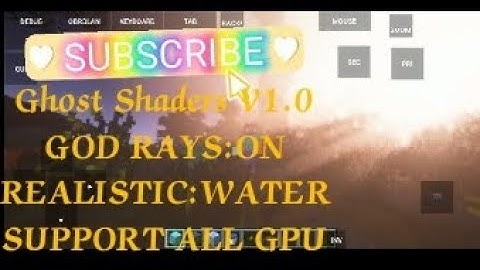 🔴Ghost Shaders V1.0 Support AllGpu🔴 (🎯Bsl v7.1 & v7.2 edit🎯) #pojavalauncher #java #fypシ  #minecraft