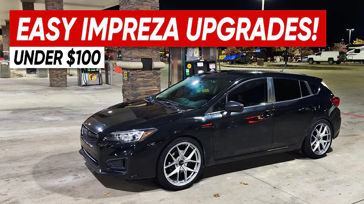 3 EASY Upgrades For Your Subaru Impreza!