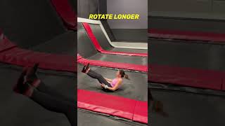 How To FrontFlip On Trampoline! #shortvideo #shortsfeed