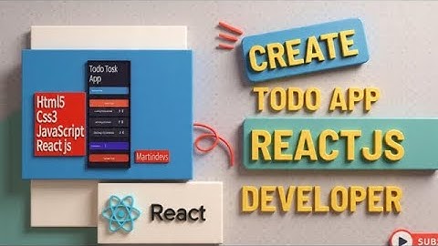 React Todo List Tutorial - React JS - Tutorial for Beginners - 2024