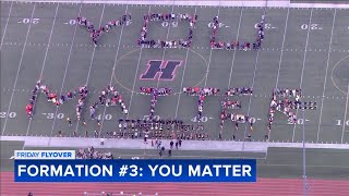 Friday Flyover: Huntley HS formation 3