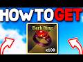 How To GET DARK RING FAST in Sailor Piece! (Best Method &amp; Full Guide Location) Roblox
