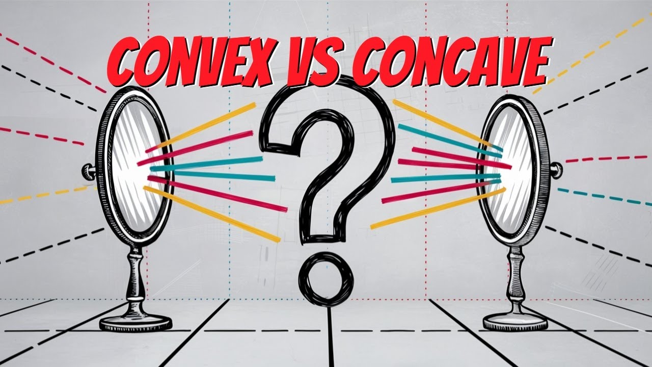 Magnification Equations Explained | Convex vs Concave Mirrors