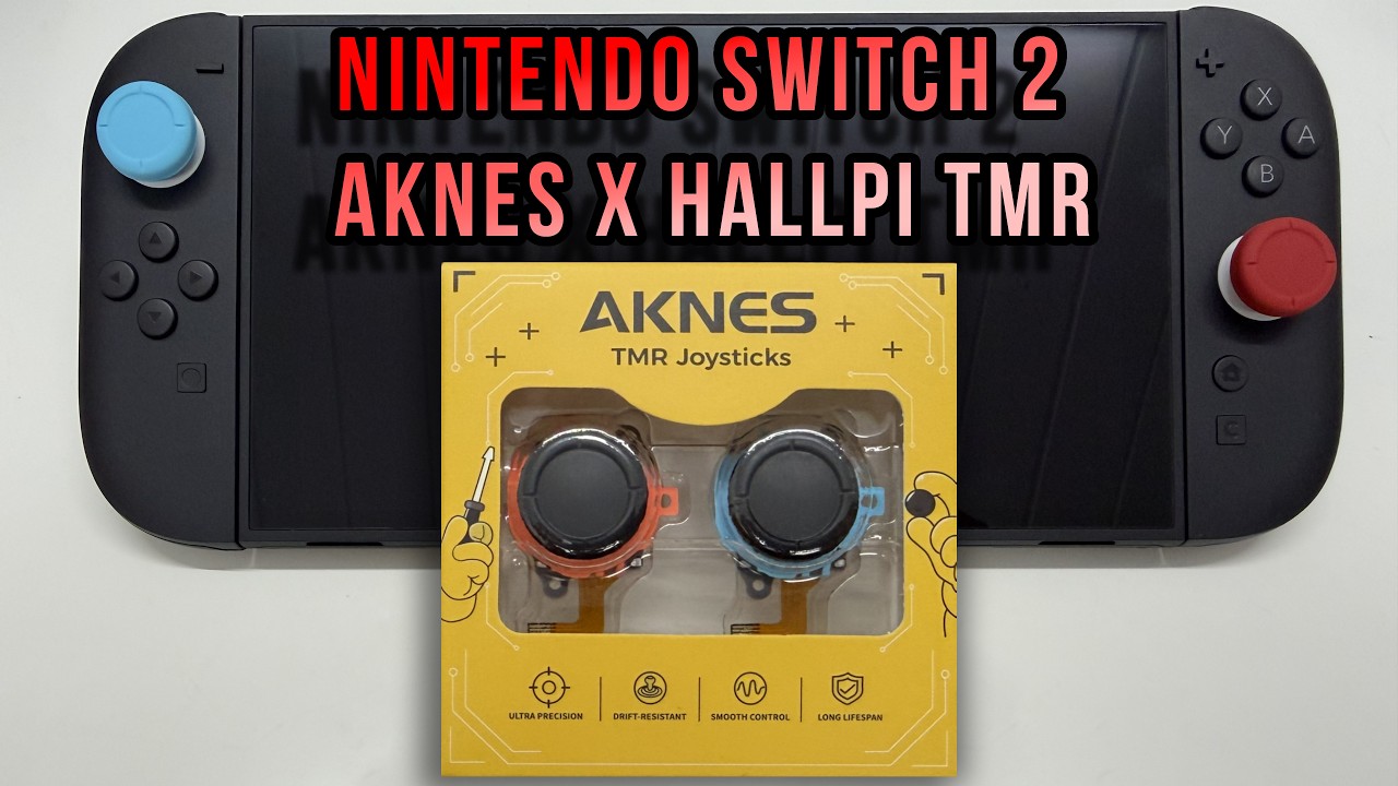 AKNES x Hallpi TMR Joysticks for Nintendo Switch 2 Joycons