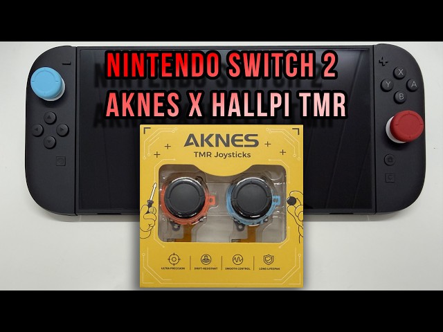 AKNES x Hallpi TMR Joysticks for Nintendo Switch 2 Joycons
