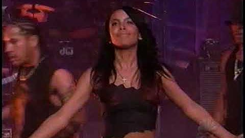 Aaliyah "Try Again" Live Jay Leno 4/2000 (BETTER QUALITY)