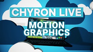 Chyron LIVE - All-in-One Cloud Production - Motion Graphics screenshot 1