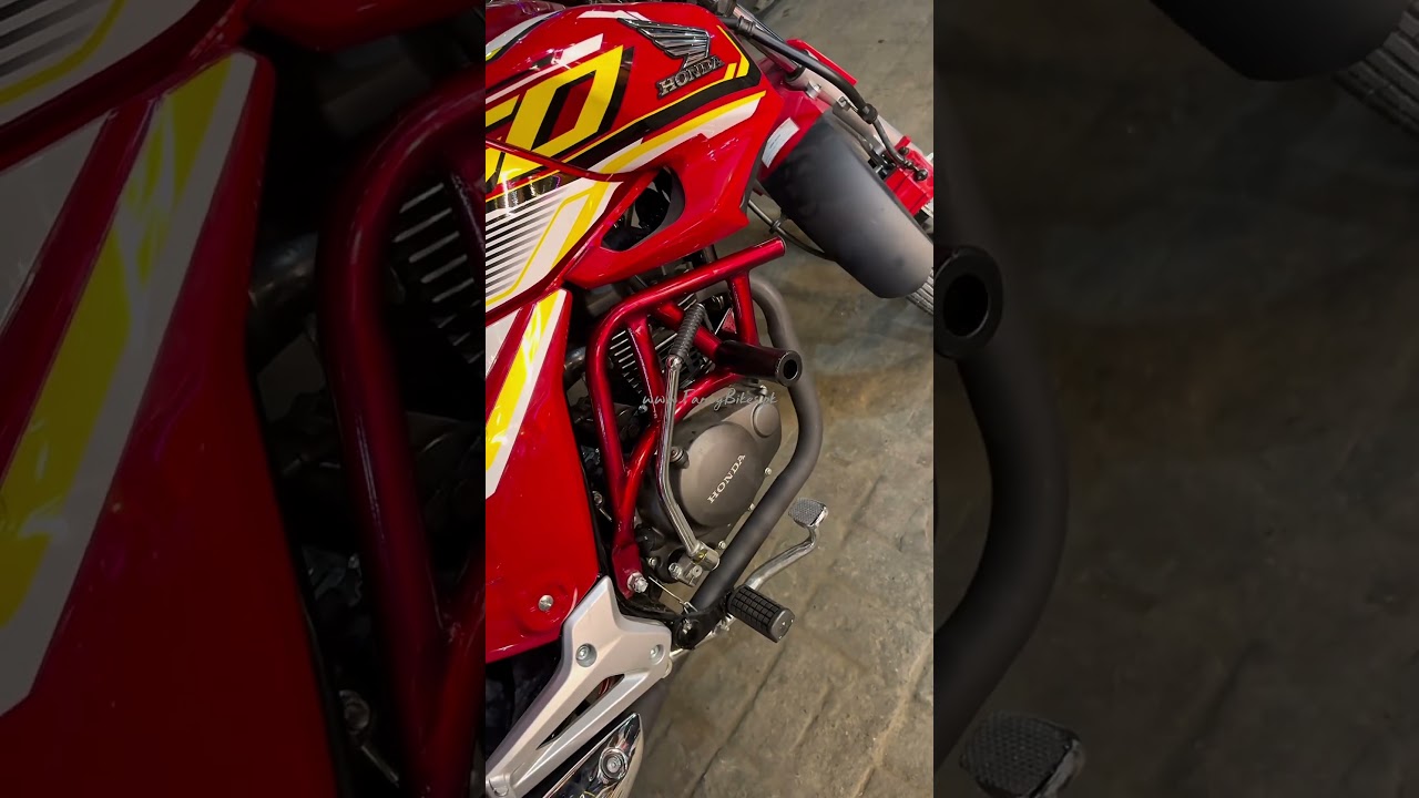 a heavy-duty Engine Cage 🛡️ for crash protection and the HJG Display Remote Security System