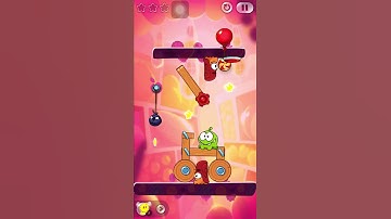 Cut the Rope 2 Level 128 | 3 Stars Walkthrough