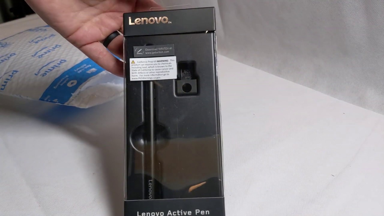 UnBoxing of the Lenovo Active Pen