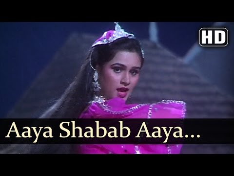Aaya Shabab Aaya - Padmini Kolhapure - Hum Hai Lajawaab - Bollywood Item Songs - Lata Mangeshkar