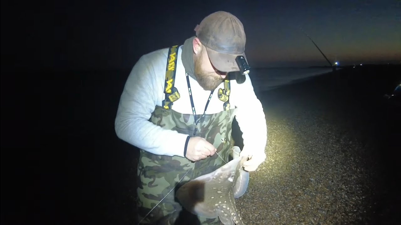 beach fishing in Suffolk