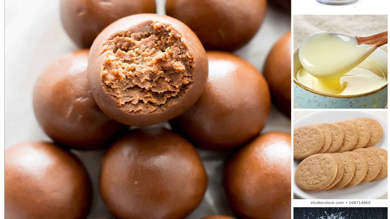 Biscuit balls/ chocolate balls , Try this yummy and easy recipe with