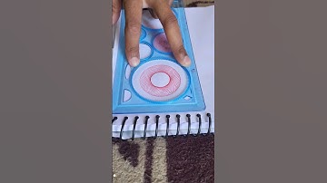 how many rotate my pen #spirograph #satisfying #art #spiroart #spirography #relaxing #drawing#shorts