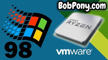 Virtualizating Windows 98 on AMD Ryzen platform