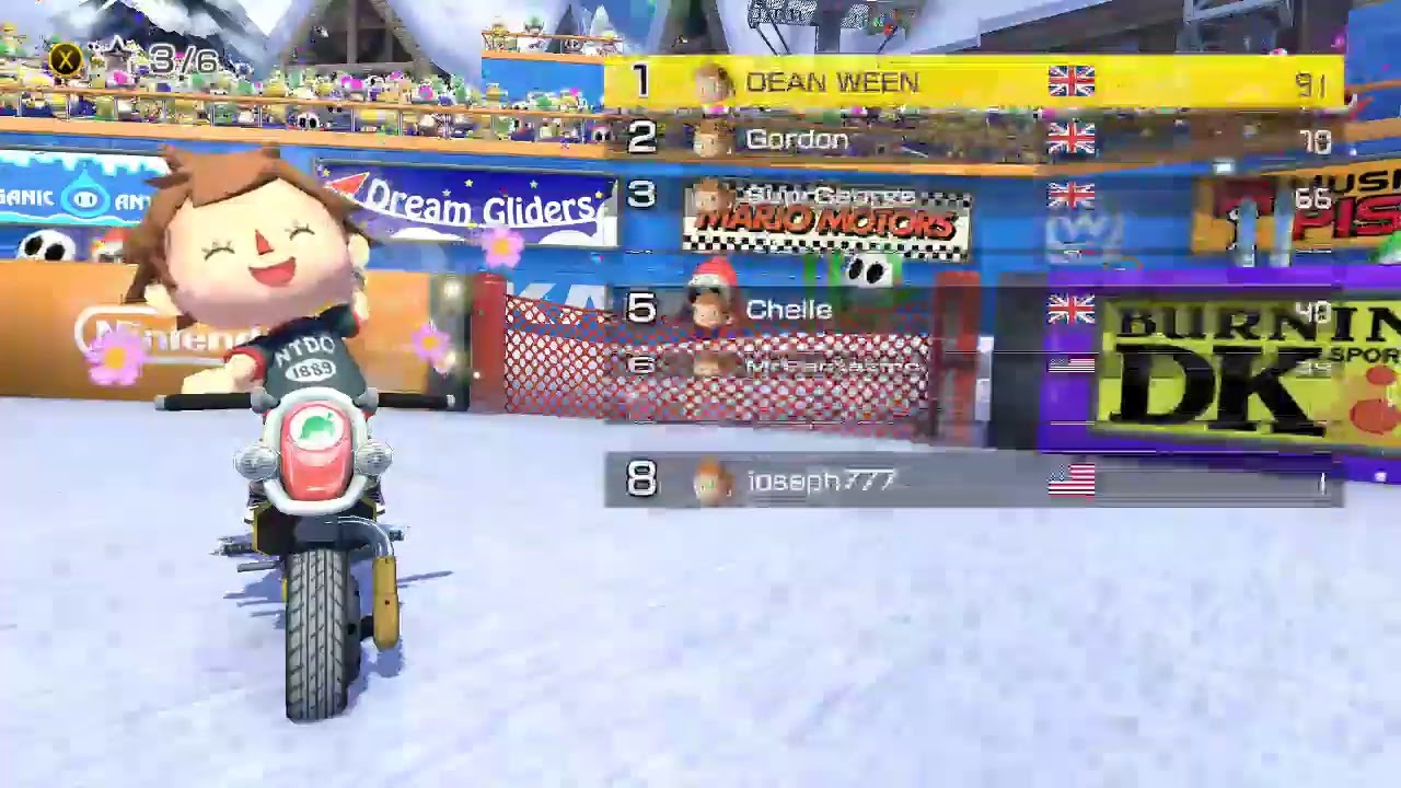 LIVE STREAM Mario Kart 8 Deluxe BOY VILLAGER FRIEND ROOM