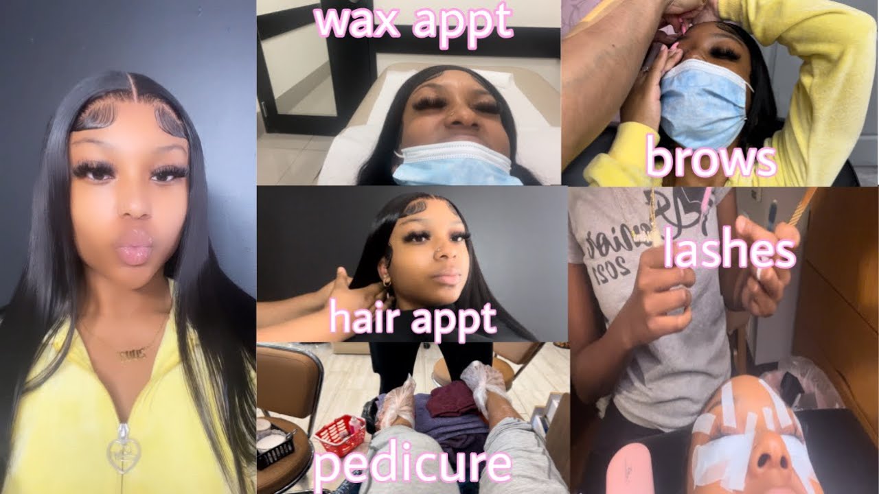 Prepare With Me For Vacation! Spring Break Edition!(Hair,nails,lashes,Brazilian Wax & More!