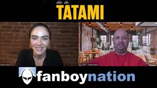 Arienne Mandi Talks About her Role in Tatami an Iranian Judo Drama - Interview