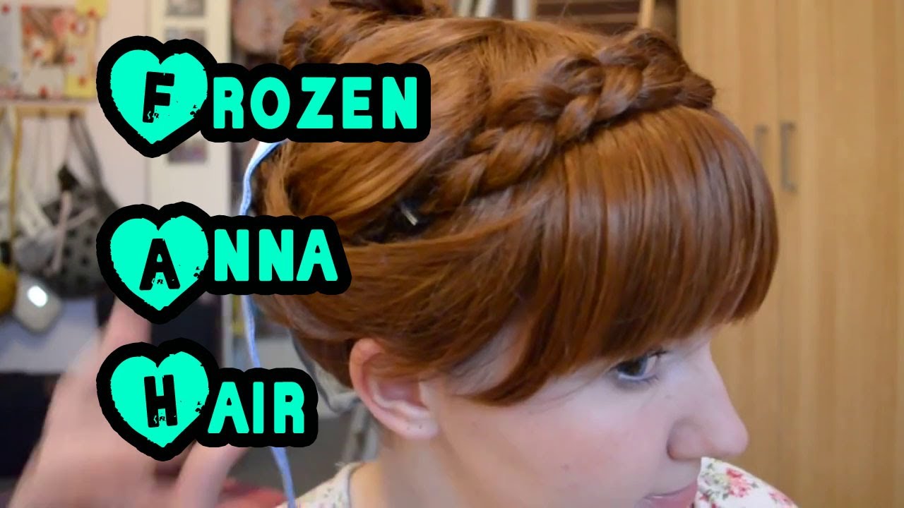 Frozen's Elsa hairstyle tutorial for long hair: UPDO, BRAID BACK TO SCHOOL  for long hair - YouTube