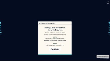 Newline Display Management: Pairing Your Device