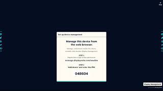 Newline Display Management: Pairing Your Device