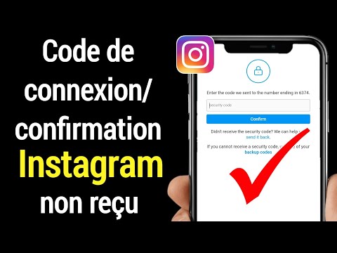 Correction du code de confirmation/vérification Instagram non reçu Problème résolu