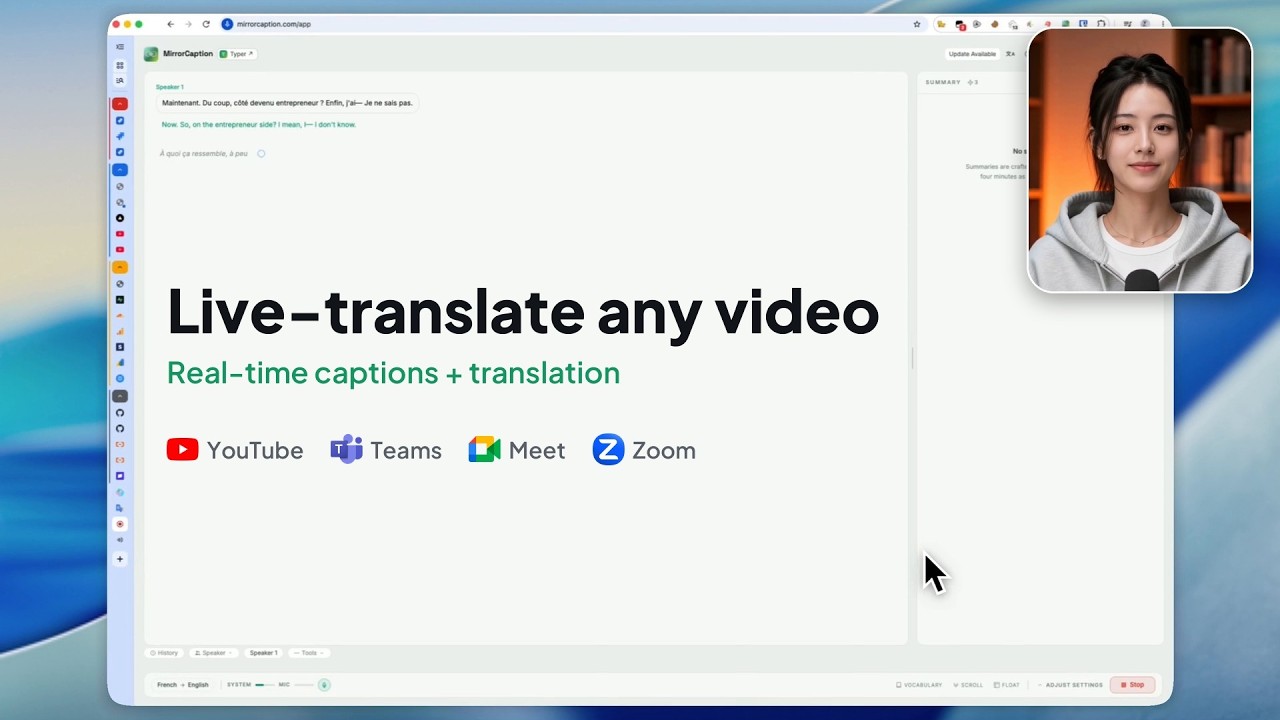 MirrorCaption quick-start video
