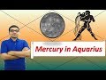 Mercury in Aquarius (Traits and Characteristics) | Vedic Astrology