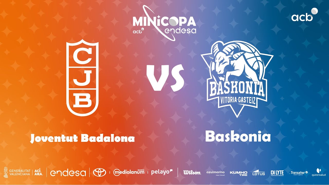 🔴 DIRECTO: Joventut Badalona - Baskonia | Primera Fase Minicopa Endesa Valencia 2025