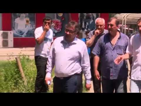 30.06.2016 დავით ჯიქიამ ქალაქში მიმდინარე ინფრასტრუქტურული პროექტები დაათვალიერა