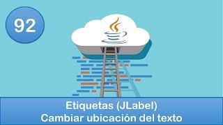 92. Java Programming || Charts || Labels (JLabel) - Change text location
