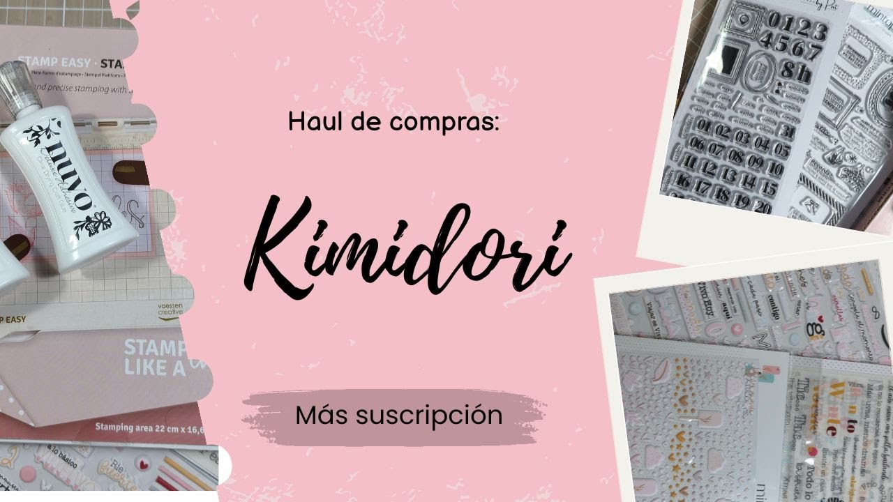 Haul de compras: Kimidori más suscripción