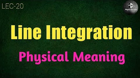 Vector Algebra (LEC-20) Line integration || Line integration along a curve || in Hindi ||