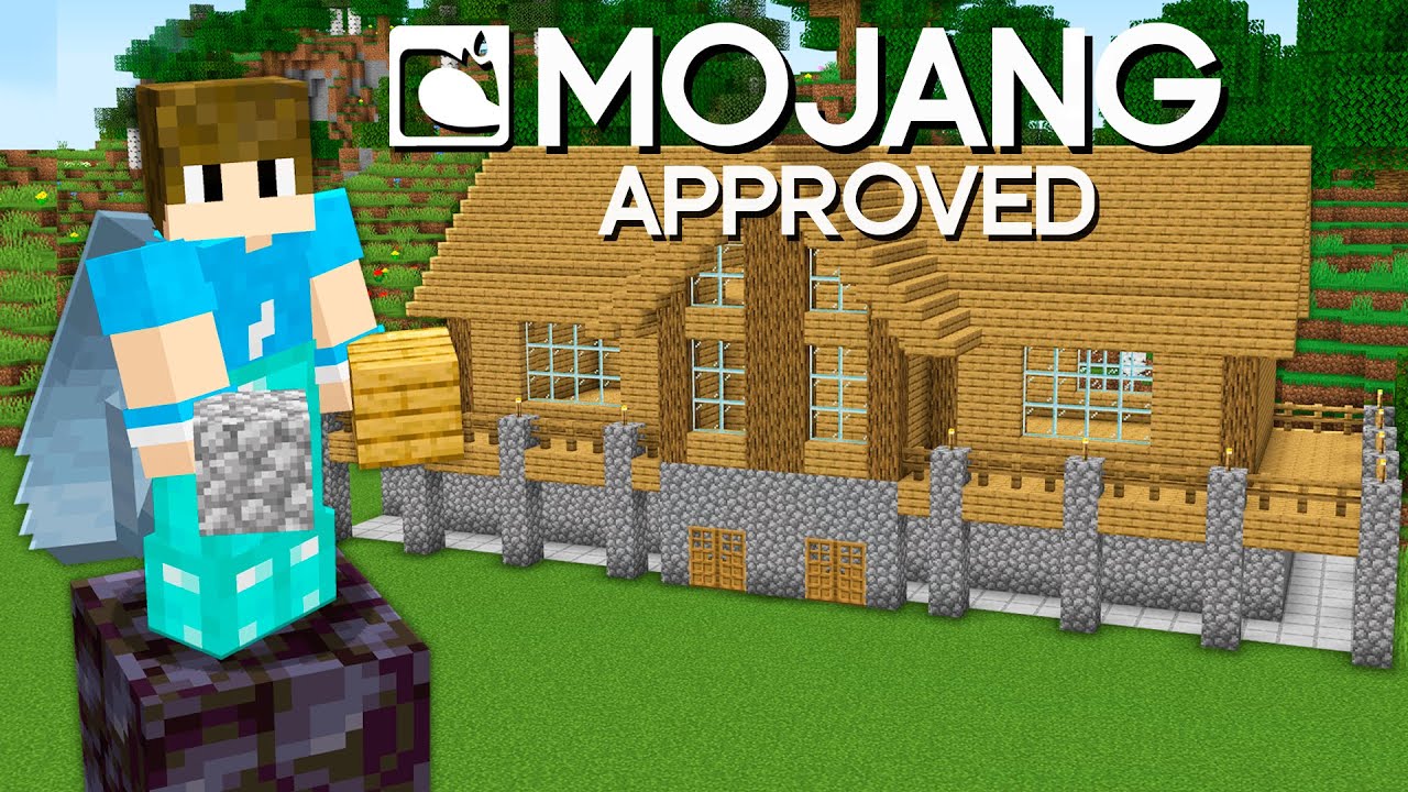 CRIEI A BASE DO JEITO QUE A MOJANG QUERIA