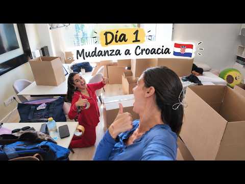CH. 3 | Day one of the move to Croatia, Split 🇭🇷 | Tania Deniz