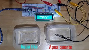 SENSOR DE TEMPERATURA DS18B20 À PROVA D´ÁGUA