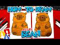 How To Draw Super Bean Capybara