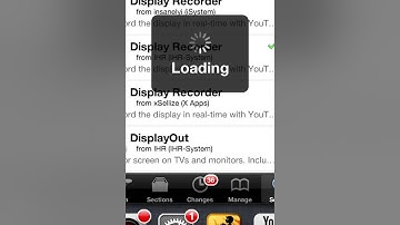 How to install Display Recorder - iOS 6.0, 6.0.1, 6.0.2