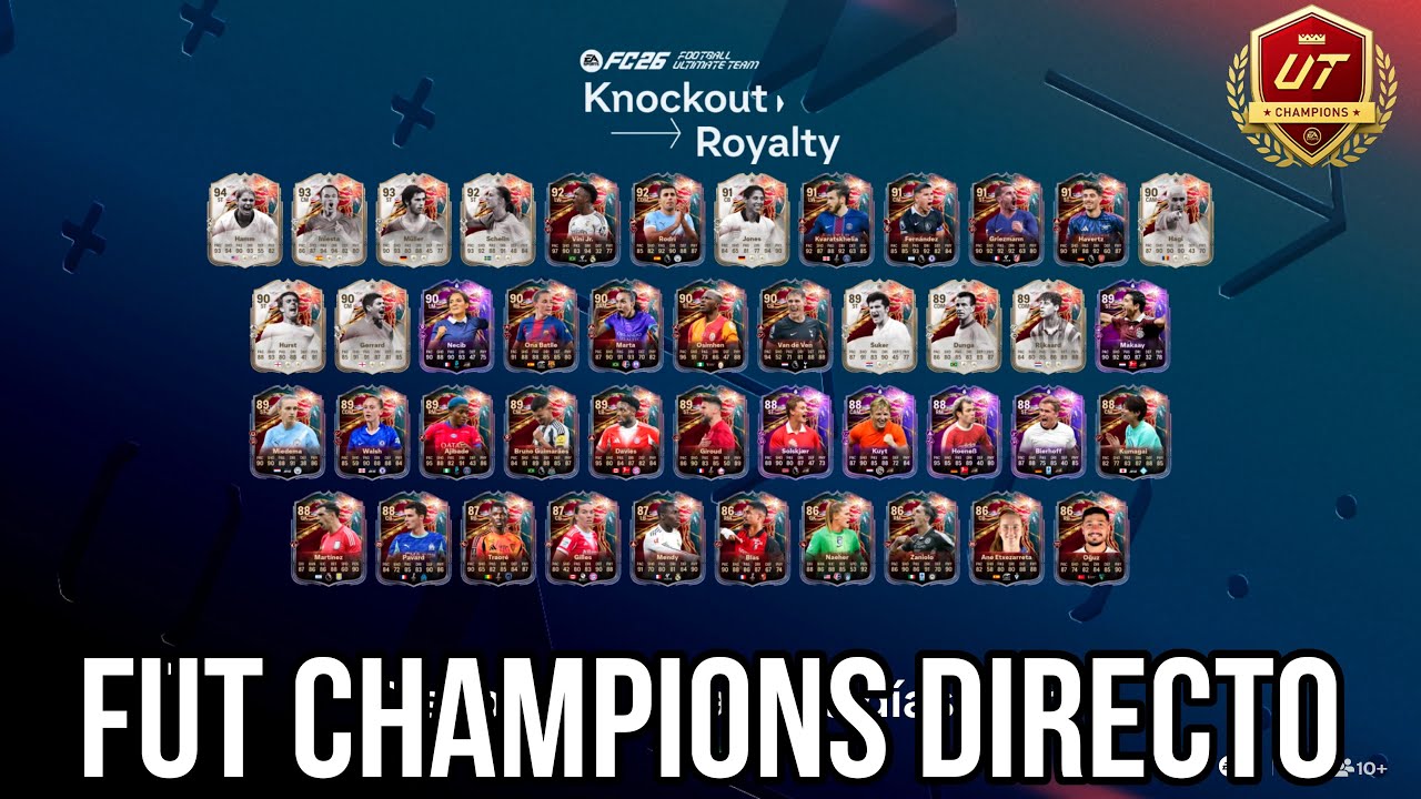 10-4 FUT CHAMPIONS EN MI CUENTA CON EL MALAGA!! FC 26 DIRECTO