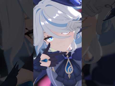 君のココロをハッキング / フリーナ #mmd #shorts #short  #原神mmd  #原神 #フリーナ #君のココロをハッキング #ki-you #りむる #mmdshorts
