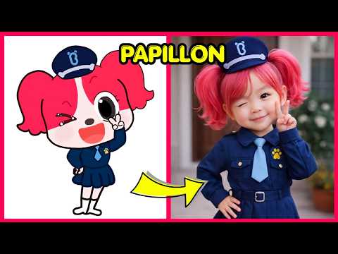 Sheriff Labrador Characters as Babies + Guess The Voice Quiz ~ Sheriff Labrador, Dobie...