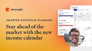 Sharesight - How the new income calendar helps you stay ahead of the market