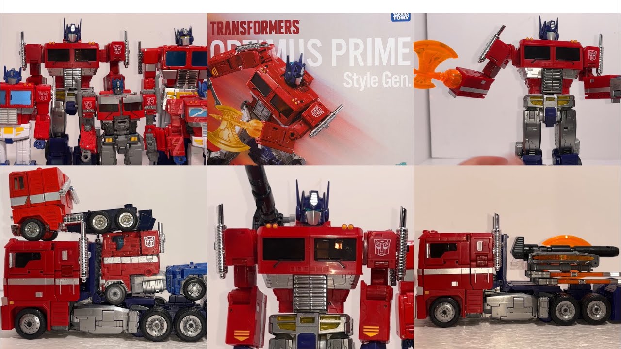 Transformers MPG 17 style gen Optimus prime unboxing, review
