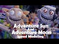 Speed Modeling | FNaF | Adventure Sun and Adventure Moon ( Blender )