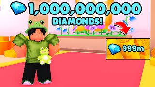 I earned 1 BILLION DIAMONDS in Pet Sim 99 and THIS HAPPENED!