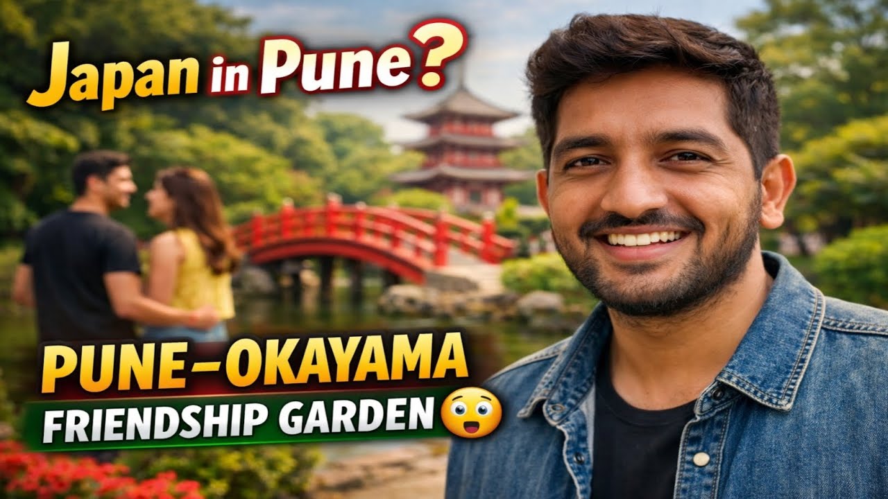 Japanese Garden in Pune 🍁 | Okayama Friendship Garden Full Tour 